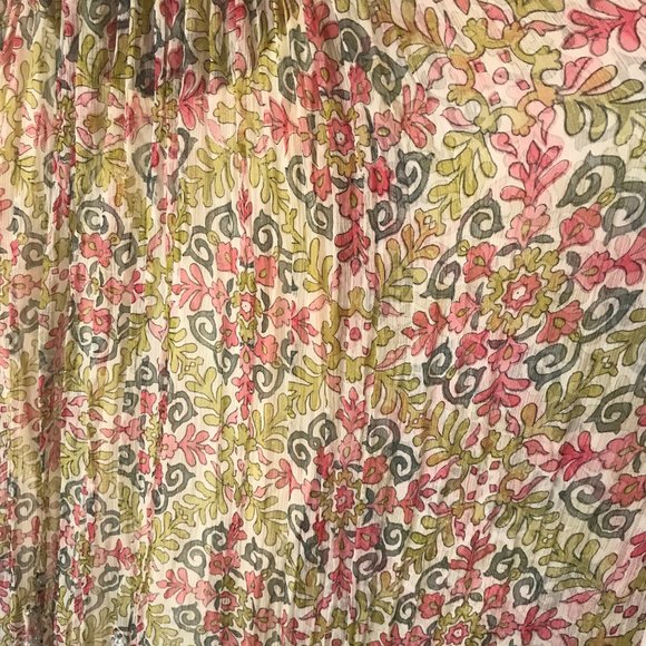 Rina Dhaka Sheer Mini Sleeveless Beaded Swing/Trapeze Dress - Picture 4 of 10